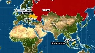 Vuelo MH17 de Malaysia Airlines se desploma en Ucrania