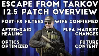 12.5 Patch Notes ; Post-FX, Optics Fixed, Flea Market Changes, WIPE CONFIRMED - Escape From Tarkov