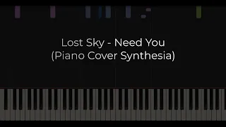 Lost Sky - Need You (Piano Cover Synthesia)