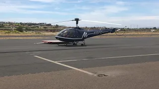 Enstrom 280FX Start Up and Takeoff OKB