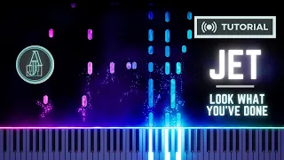 How To Play JET | Look What You've Done | Piano Tutorial 「Alternative Rock Ballad」