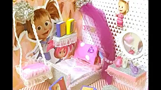 Как сделать миниатюрную комнату. РУМ ТУР. DIY miniature room of Masha. 瑪莎的微型房間。