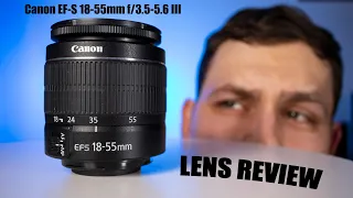 Canon EF-S 18-55mm f/3.5-5.6 III Lens Review