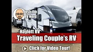 (Sold) (Sold) NEW MODEL! 2019 Passport 2210RB Theater Seat Couple's Camping Ultralite Travel Trailer