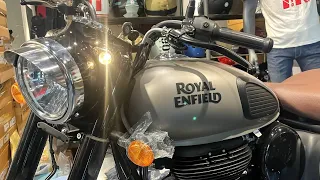 New Launch | 2023 New Royal Enfield Classic 350 GUNMETTAL GREY 🔥 BS6 | Review ☑️