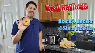 Black & Decker 4 Slice Classic Oval Toaster Real Review