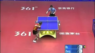 Chinese Superleague 2011: Ma Lin-Zhang Jike (Semifinal)