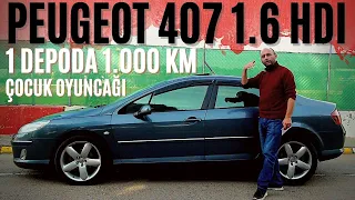 Peugeot 407 1.6 HDI Sedan (2008) Premium donanımıyla uzun yoldaki konforlu ekonomist