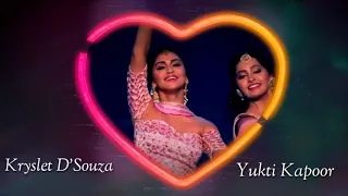 Kryslet D'Souza & Yukti_Kapoor Performing Dance together in the Award function.