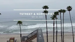 Tstreet and North Pier Surf, San Clemente, California, May 26 2022