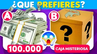 ¿Qué Prefieres? 100.000 💲 o la Caja Misteriosa📦 Preguntas difíciles ¿Podrás Decidir? Quiz Tv