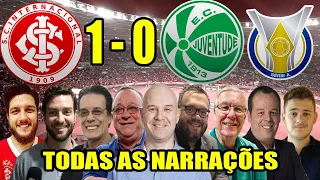 Todas as narrações - Internacional 1 x 0 Juventude | Campeonato Brasileiro 2021