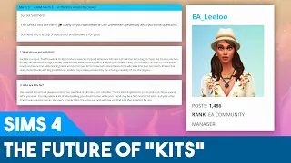 The Future of "Kits" in The Sims 4