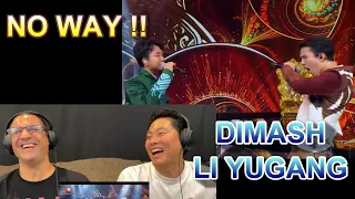 DIMASH & LI YUGANG - New Drunken Beauty. Diva Dance - Reaction