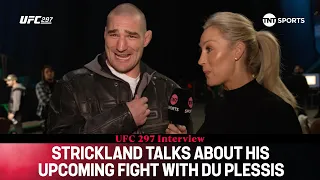 Sean Strickland discusses life as CHAMPION, Adesanya fight & upcoming bout with Du Plessis #UFC297