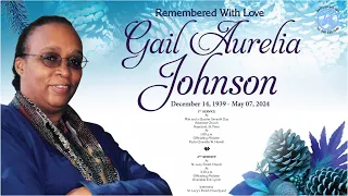 Live Stream of Funeral Service for Gail Aurelia Johnson