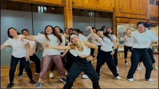 Gulabi Sadi Zumba in Bhutan🇧🇹