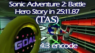 TAS: Sonic Adventure 2: Battle "Hero Story" in 25:11.87 (2014)