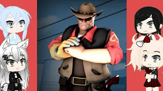 gacha anime reacto Meet the Rabid Heavy Taming Engineer tf2 :2