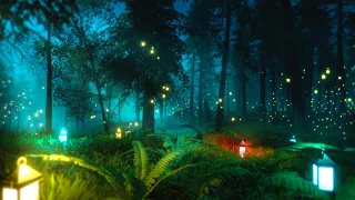 ASMR Sleep Music | Fall Asleep in a Magical Forest | Insomnia Relief, Melatonin Release