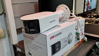 Kā kopā ar signalizāciju uzlikt uz apsardzi IP kameru ar SIRĒNAS funkciju | Hikvision ColorVu kamera