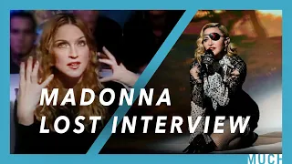 Madonna admits to singing Frank Sinatra in the shower | Lost Interview