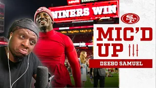 REACTING TO THE Mic’d Up: Deebo Samuel Shines Bright on ‘Sunday Night Football’