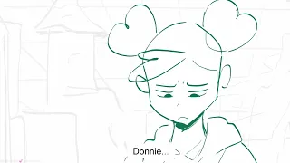 Donnie vs witch town deleted storyboards