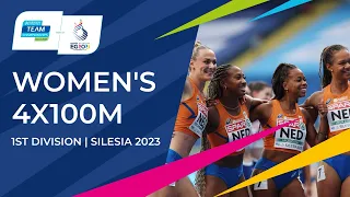 Women's 4x100m | Full Race Replay | Division 1 | Silesia 2023