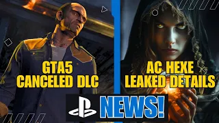 ❌ GTA5 Canceled Single Player DLC | Assassin's Creed Hexe Leaks | Watch Dogs Dead - PlayStation News