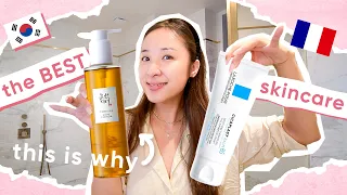 My Korean & French Skincare Routine: Why it works every time!