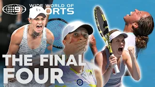 Every match point from the final four women: Australian Open 2022 | Wide World of Sports