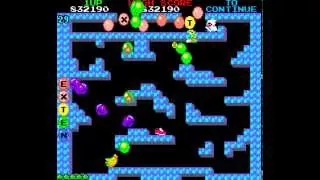 Bubble Bobble Longplay (Arcade) [60 FPS]