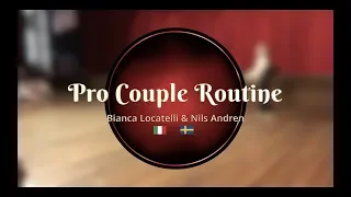 Savoy Cup 2019 - Pro Couple Routine - Bianca Locatelli & Nils Andren