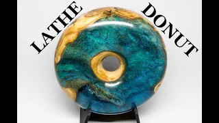 Woodturning & Resin Casting - A Lathe Donut