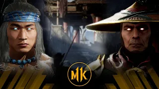 Mortal Kombat 11 - Fire God Liu Kang Vs Dark Raiden (Very Hard)