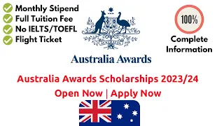 Australia Awards Scholarships for International Students 2023