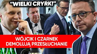 "Wielki cyrk!". Czarnek i Wójcik rozbijają komisję z Morawieckim