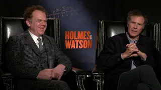 Holmes & Watson Will Ferrell and John C. Reilly  General Junket Interview || #SocialNews.XYZ