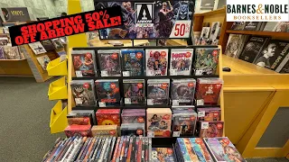 50% OFF ARROW VIDEO AT BARNES & NOBLE! | Shopping | Blu Ray Hunting! | New Pick Up's! |