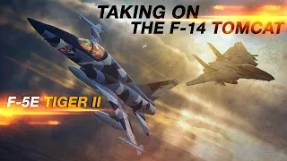 F-5E Tiger Taking on the mighty F-14 Tomcat | Dogfight | Digital Combat Simulator | DCS |