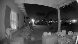 Doorcam captures large meteor over Southern California