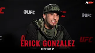Erick Gonzalez UFC Vegas 40 full pre-fight interview