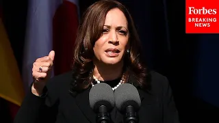 Kamala Harris Discusses Visiting Drug Tunnel At Southern Border While Discussing Human Trafficking