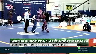 ANTALYA’DA GERÇEKLEŞEN WUSHU KUNGFU ŞAMPİYONASINDAN ELAZIĞ’A DÖRT MADALYA