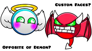 Custom Geometry Dash Difficulty Faces. (Version 1)