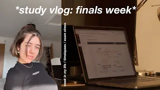 💌 STUDY VLOG | preparing for finals season! | biomedical science student