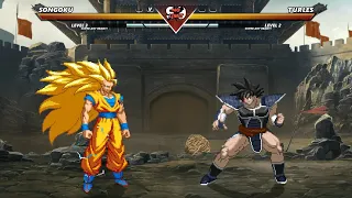 GOKU vs TURLES - Highest Level Incredible Epic Fight!
