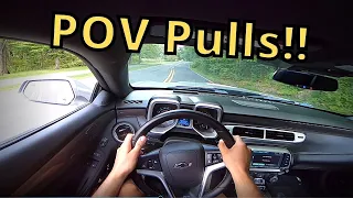 POV Driving 2015 Chevy Camaro SS - Accelerations & Handling!!