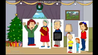 Caillou Misbehaves Christmas Eve Amd Gets Grounded AngryBirdman03